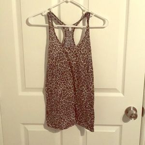 Racerback Cheetah Print Top